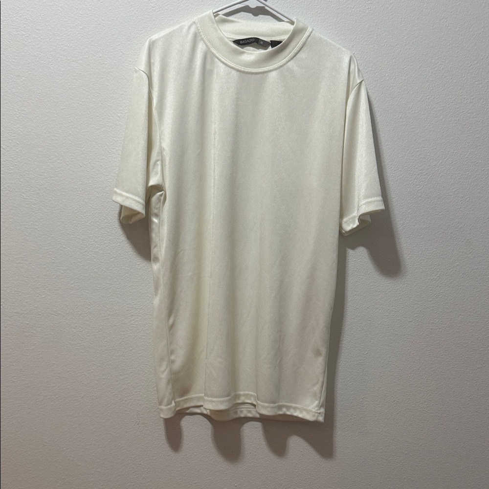 Bagazio Classic white/Cream Men's Shirt size medium EUC